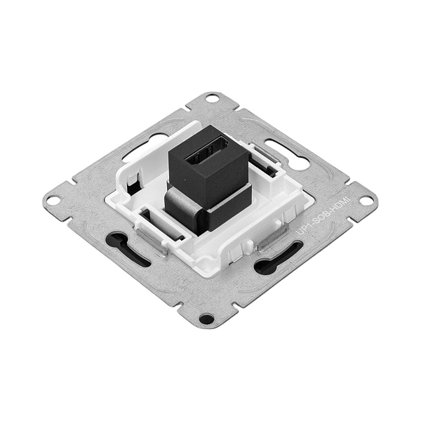 Механизм розетки HDMI, чёрный Эпика EKF